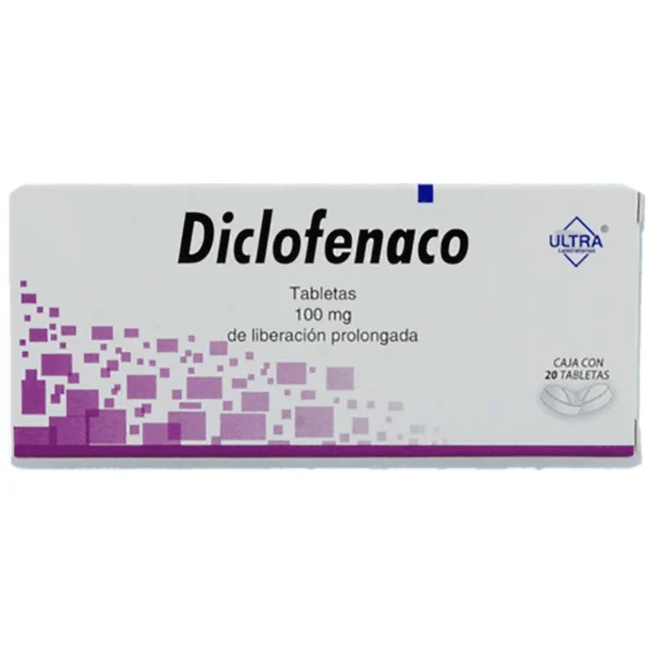 DICLOFENACO TAB 100MG C/20