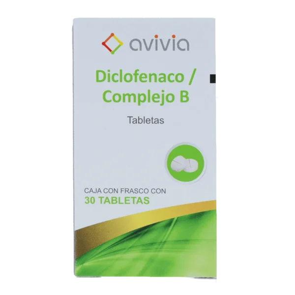 DICLOFENACO COMPLEJO B TAB 50MG 50MG 1MG 50MG C/30