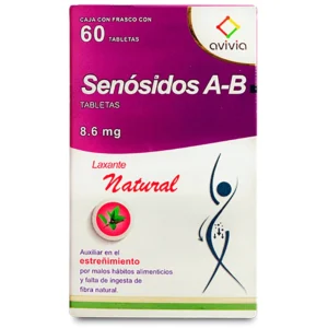SENOSIDOS A-B TABS 8.6MG C/ 60TABS