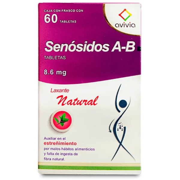 SENOSIDOS A-B TABS 8.6MG C/ 60TABS