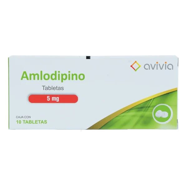 AMLODIPINO TAB 5MG C/10