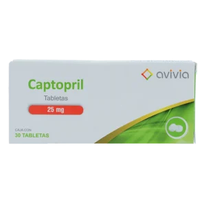 CAPTOPRIL TAB 25MG C/30