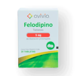 FELODIPINO  TAB 5MG C/20