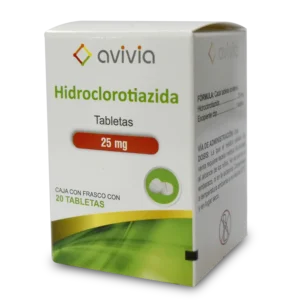 HIDROCLOROTIAZIDA  TAB 25MG C/20