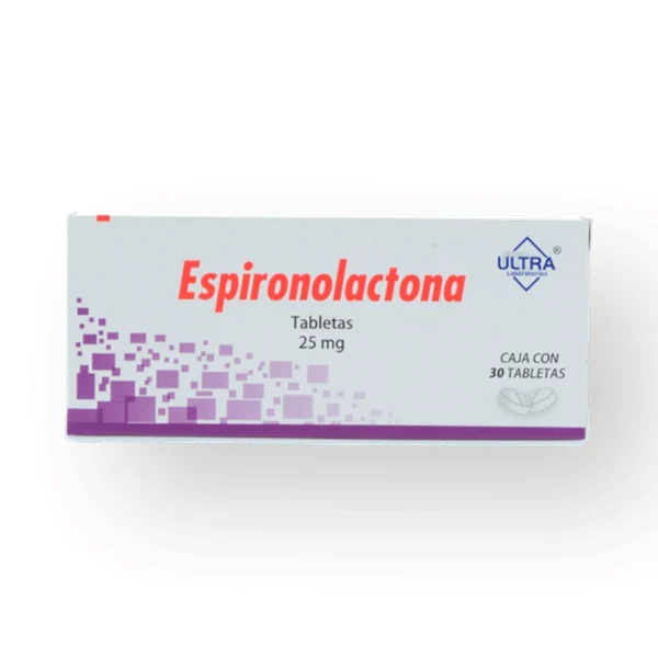 ESPIRONOLACTONA TAB  25MG C/30