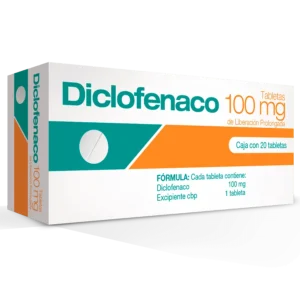 DICLOFENACO TAB 100MG C/20