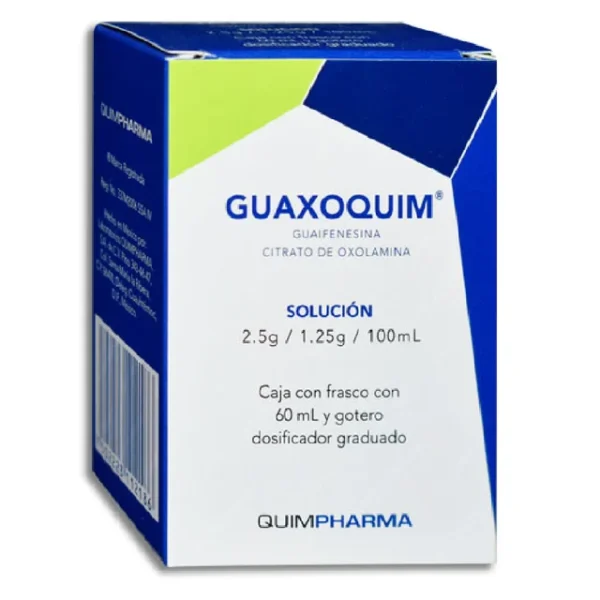 GUAXOQUIM SOL PED 2.5G 1.25G C/60ML