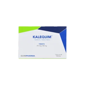 KALEQUIM TAB 325MG 37.5MG C/20