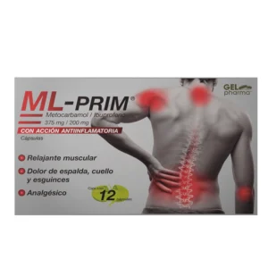 ML-PRIM CAP 375MG 200MG C/12