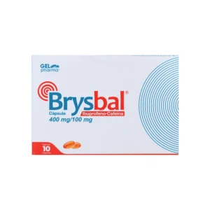 BRYSBAL CAP 100MG 400MG C/10