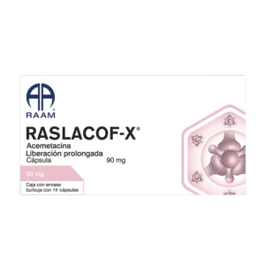 RASLACOF-X CAP 90MG C/14