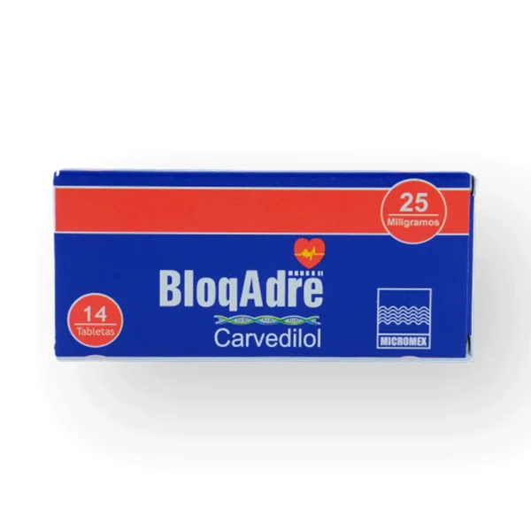BLOQADRE  TAB 25MG C/14