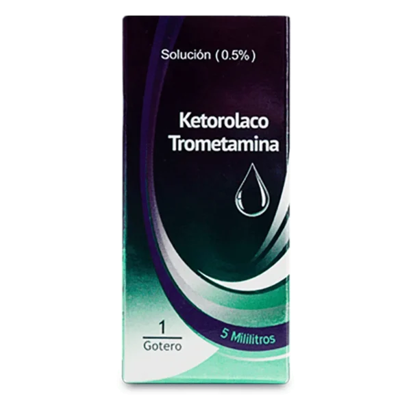 KETOROLACO TROMETAMINA SOL 5% C/5ML
