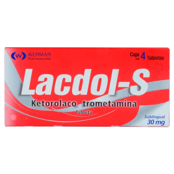 LACDOL-S TAB 30MG C/4