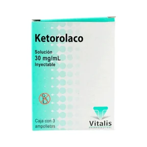 KETOROLACO SOL INY 30MG C73 AMP