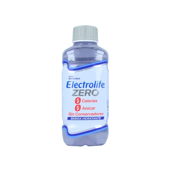 ELECTROLIFE ZERO MORA AZUL SOL ORAL 8MG 155MG 4MG C/625ML