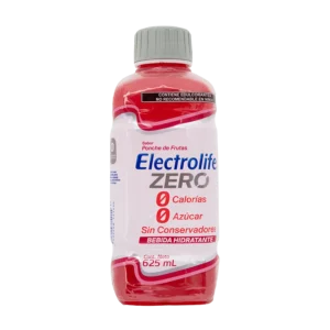 ELECTROLIFE ZERO PONCHE FRUT SOL ORAL 8MG 55MG 4MG  C/625ML
