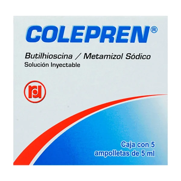 COLEPREN SOL 20G 2.5G  5ML C/5AMP
