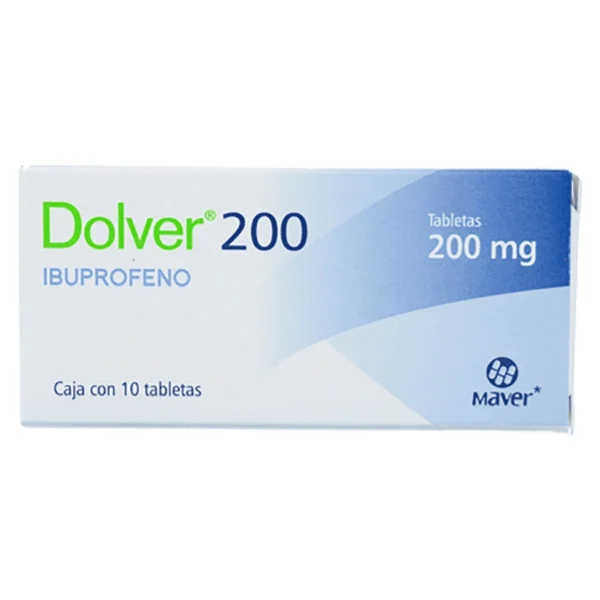 DOLVER TAB 200MG C/10