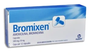 BROMIXEN CAP 500MG 8MG C/12