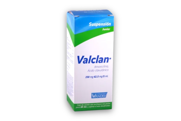 VALCLAN SUSP 250MG 62.5MG  C/60ML