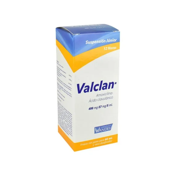 VALCLAN  SUSP 400MG 57MG C/60ML