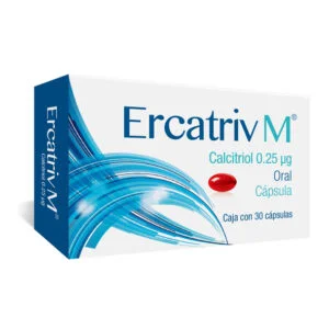 ERCATRIV M CAP 0.25MG  C/30