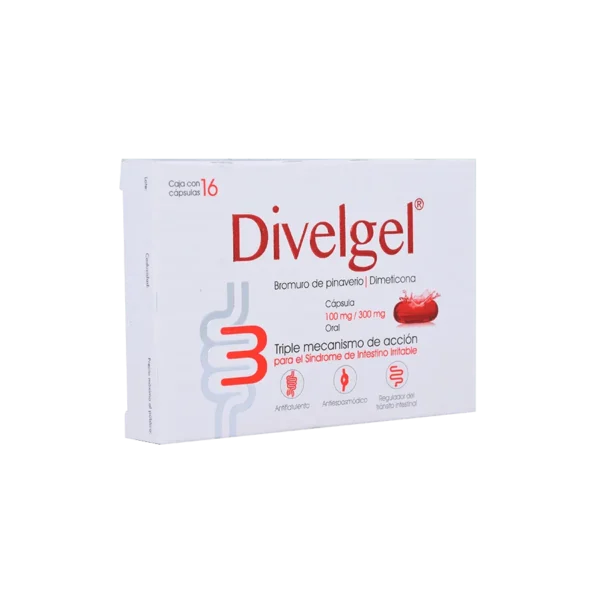 DIVELGEL CAPS 100MG 300MG  C/16