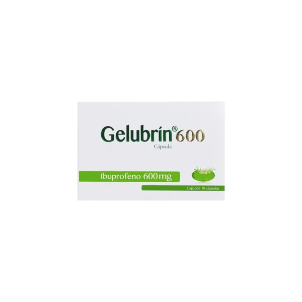 GELUBRIN CAP 600MG C/10