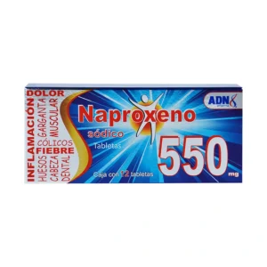 NAPROXENO TAB 550MG C/12