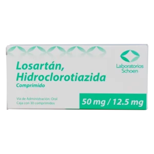 LOSARTAN HIDROCLOROTIAZIDA COMP  50MG 12.5MG  C/30