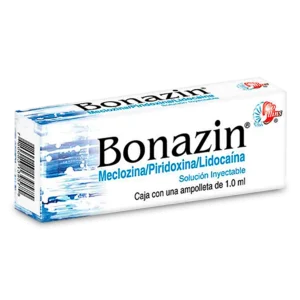 BONAZIN SOL INY 20MG 25MG  C/1AMP