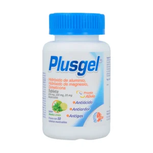 PLUS GEL TAB MAST 20MG 200MG C/50TABS