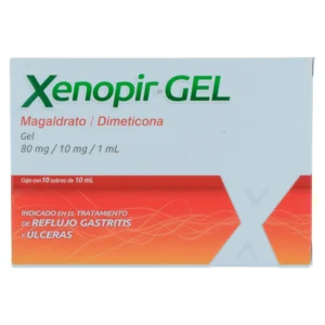 XENOPIR-GEL SUSP 80MG 10ML C/10SOB