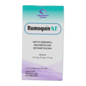RUMOQUIN N.F TAB 75MG 25MG 215MG C/30