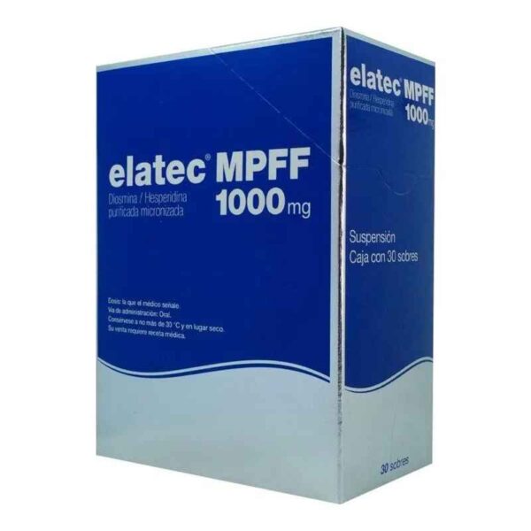 ELATEC MPFF SUSP 1000MG C/30 SB