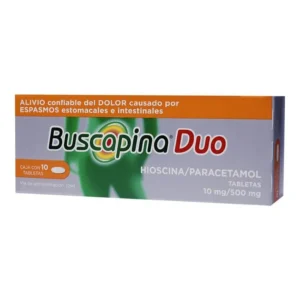 BUSCAPINA DUO TAB  10MG  C/10