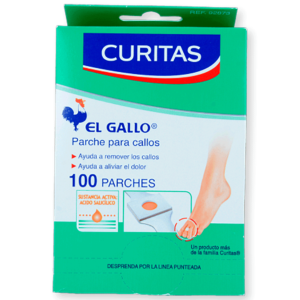 EL GALLO PARCHE PARA PARA CALLOS CAJA C/100PZS