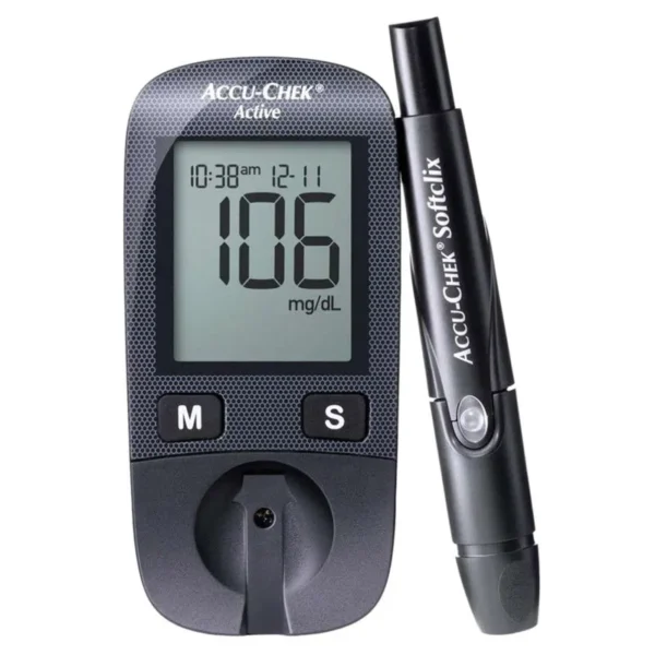 ACCU-CHEK ACTIVE MEDIDOR GLUCOMETRO C/1 PZA