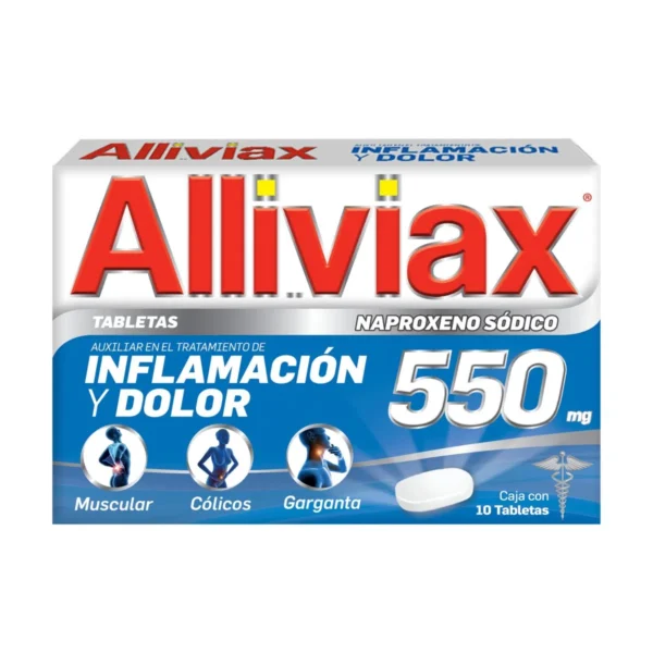 ALLIVIAX TAB 550MG C/10
