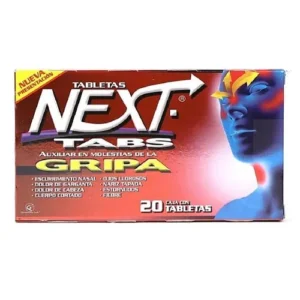 NEXT-TAB 500MG 5MG 4MG C/20
