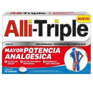 ALLI-TRIPLE TAB 50MG .25MG 50MG  C/10