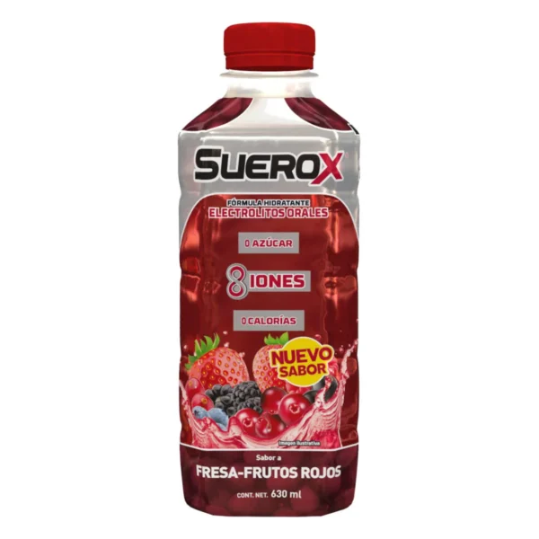 SUEROX FRESA-FRUTOS ROJOS C/630ML