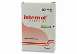INTERNOL TAB 100 MG C/28