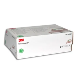 CINTA MICROPOROSA PIEL 3M 1.25CM C/24