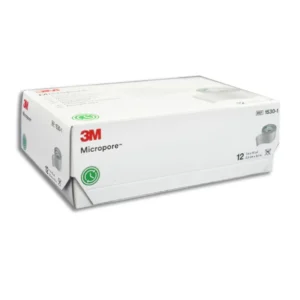 CINTA MICROPOROSA BCA 3M 2.5CM C/12
