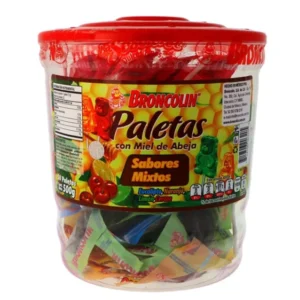 PALETAS BRONCOLIN 50MG C/ 50PZS