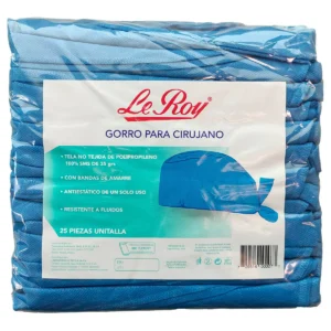 GORRO CIRUJANO UNITALLA LE ROY C/25 PIEZAS