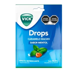 DROPS VICK CARM MENTOL C/35G