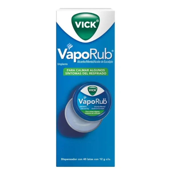 VAPORUB UNG 12G C/40LATS